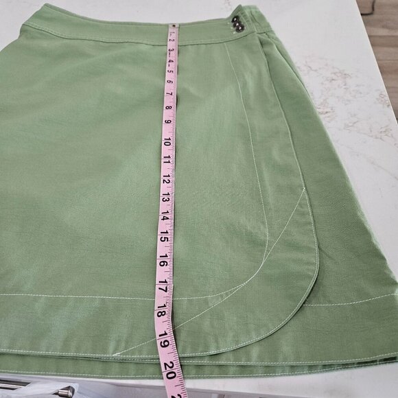 Kühl Feather Mountain Culture Wrap Hiking Skirt Green Size 6 100% Polyester - Picture 7 of 8